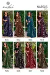 Nargis Vol 5 By Kashvi Black Vichitra Daily Wear Saree Wholesalers In Surat
